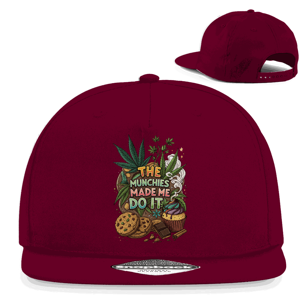 Snapback Rapper Cap - The Munchies | Division420®