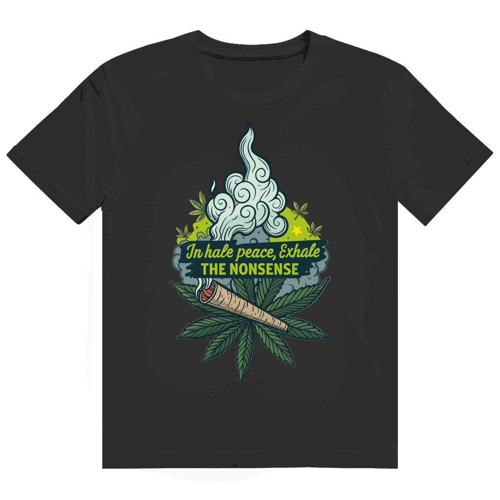 Heavy Cotton T-Shirt - Inhale | Division420®