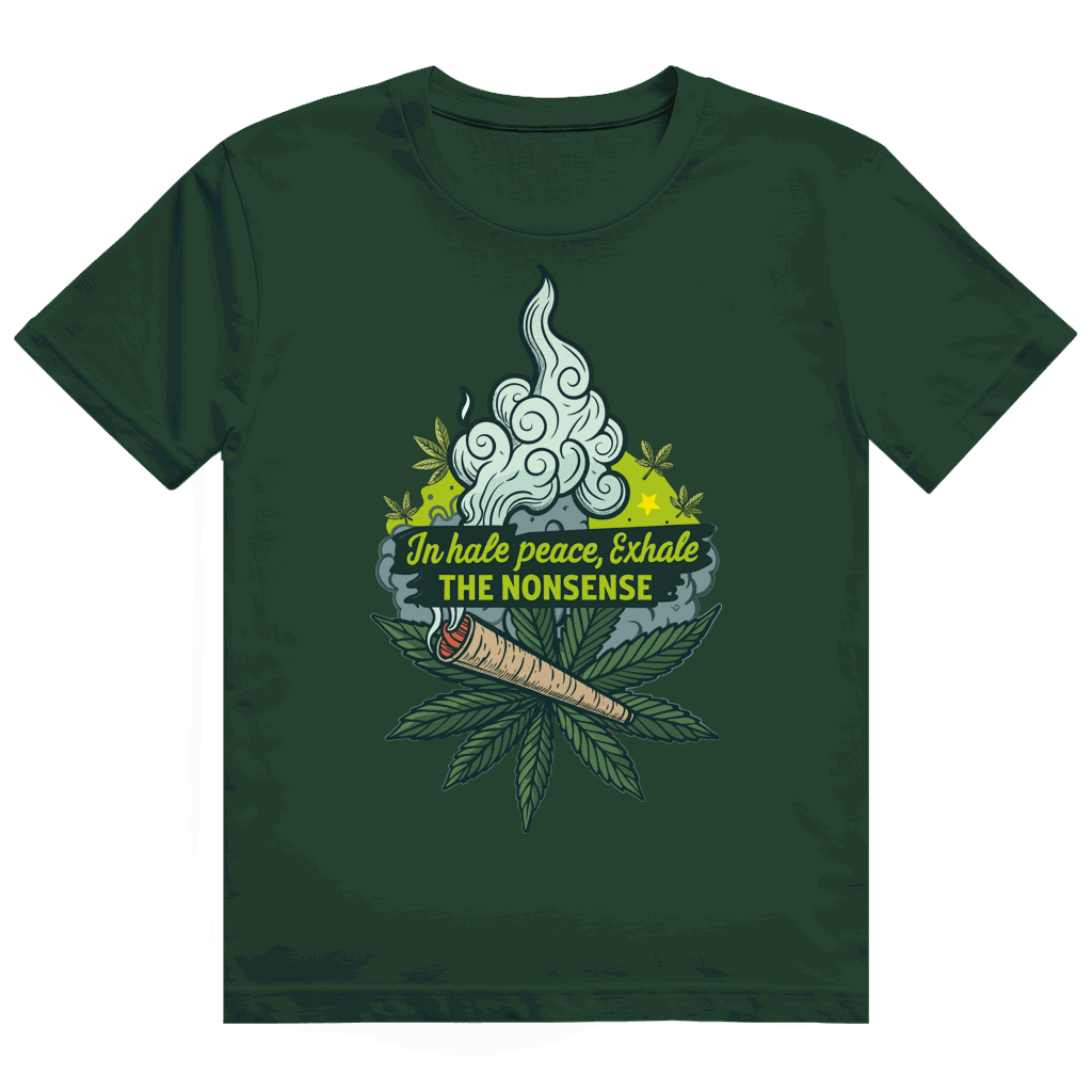 Heavy Cotton T-Shirt - Inhale | Division420®