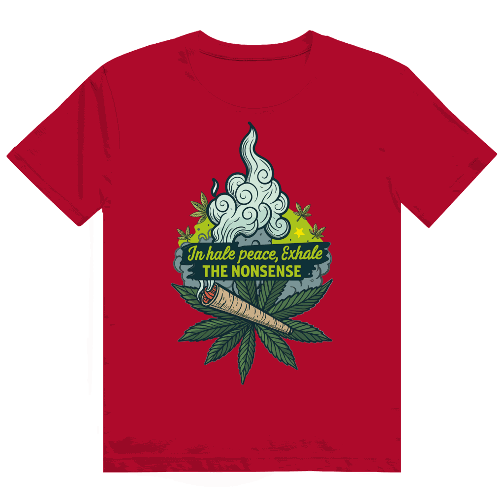 Heavy Cotton T-Shirt - Inhale | Division420®