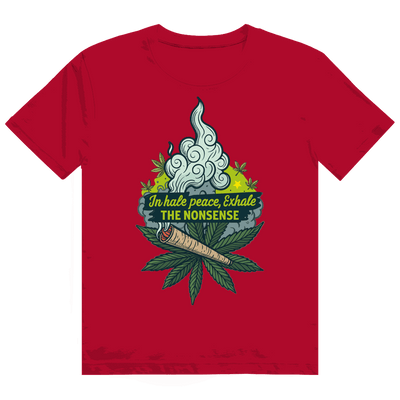 Heavy Cotton T-Shirt - Inhale | Division420®