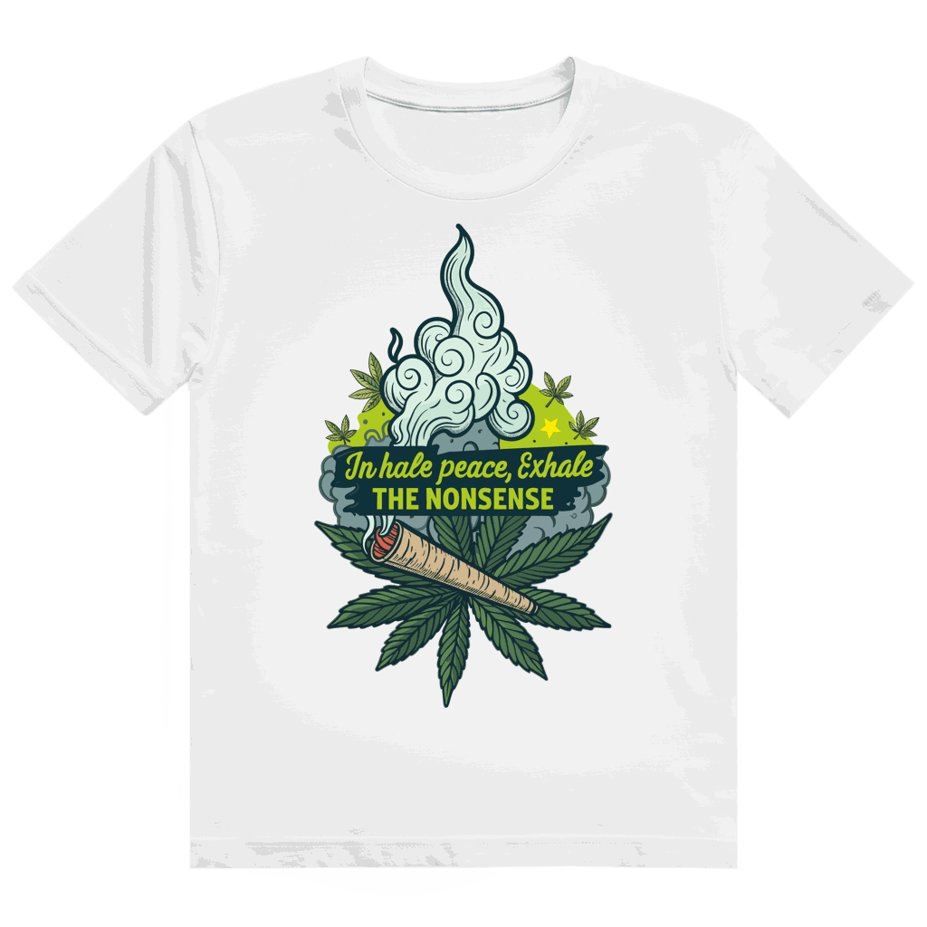 Heavy Cotton T-Shirt - Inhale | Division420®