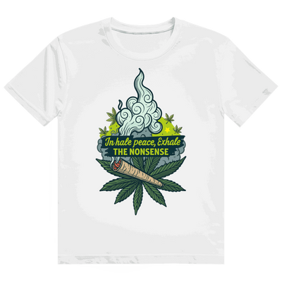 Heavy Cotton T-Shirt - Inhale | Division420®
