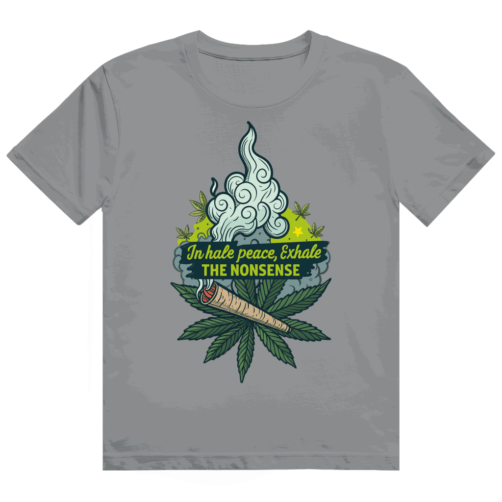 Heavy Cotton T-Shirt - Inhale | Division420®
