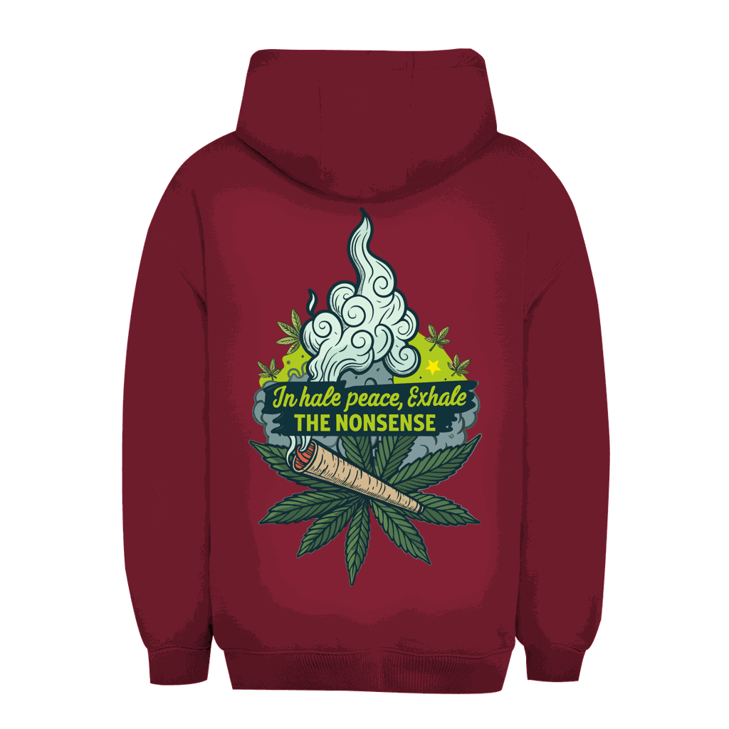 Unisex Oversize Hoodie - Inhale | Division420®