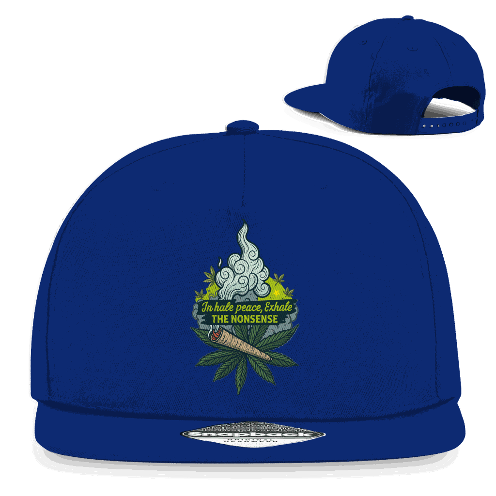 Snapback Rapper Cap - Inhale | Division420®