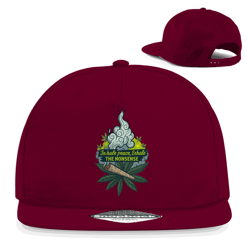 Snapback Rapper Cap - Inhale | Division420®