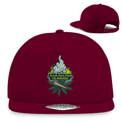 Snapback Rapper Cap - Inhale | Division420®