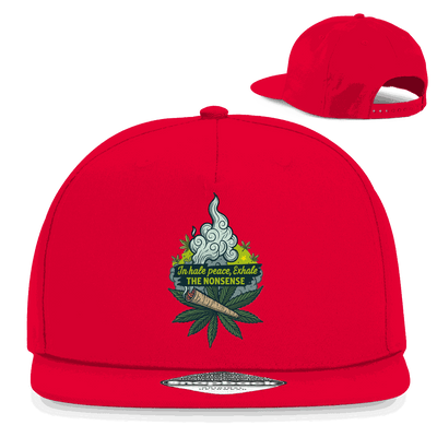 Snapback Rapper Cap - Inhale | Division420®