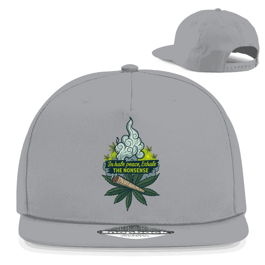 Snapback Rapper Cap - Inhale | Division420®