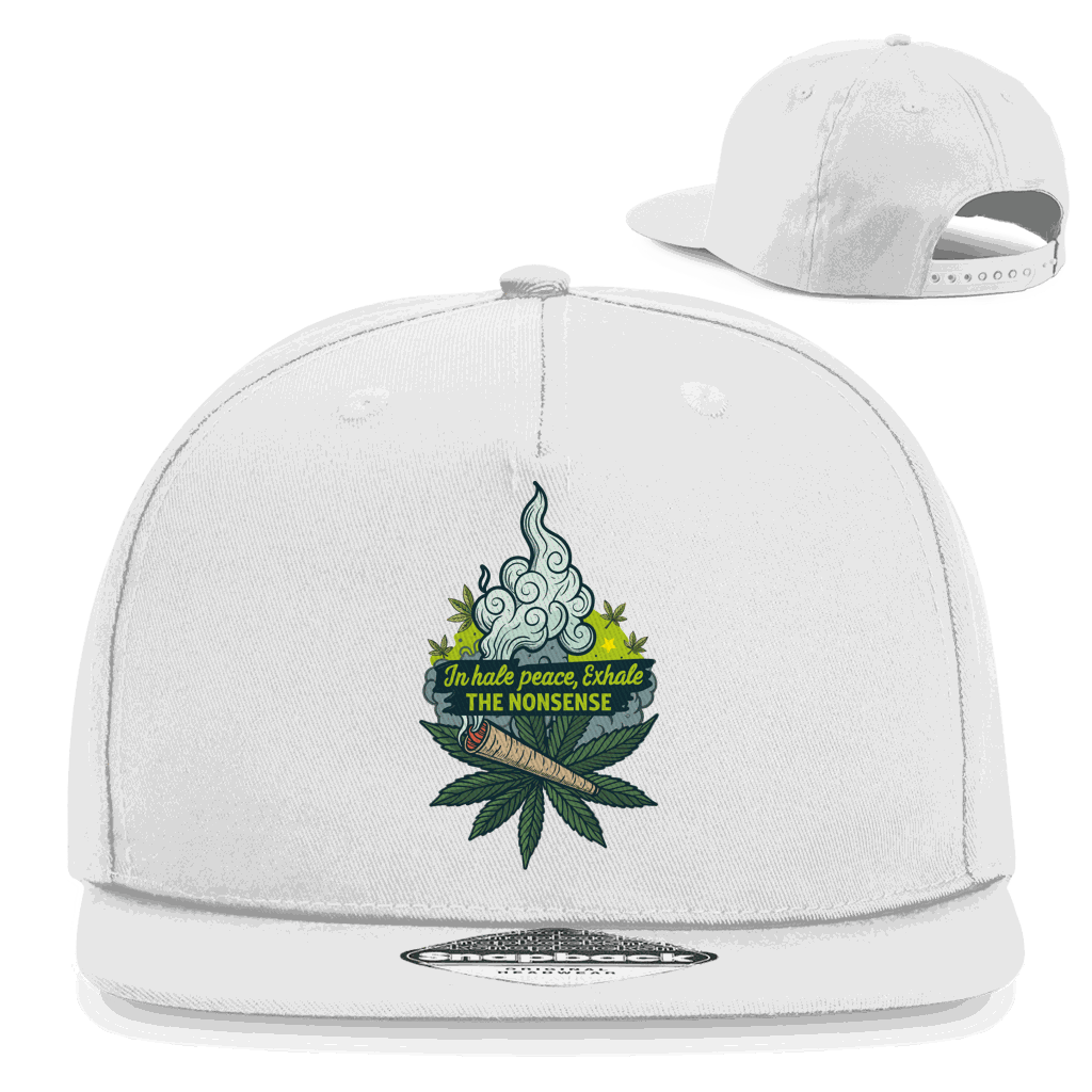 Snapback Rapper Cap - Inhale | Division420®