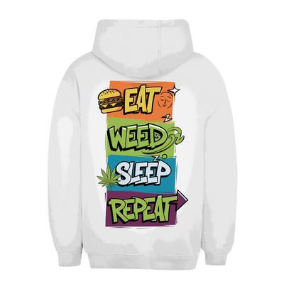 Unisex Oversize Hoodie - Eat Weed Sleep Repeat | Division420®