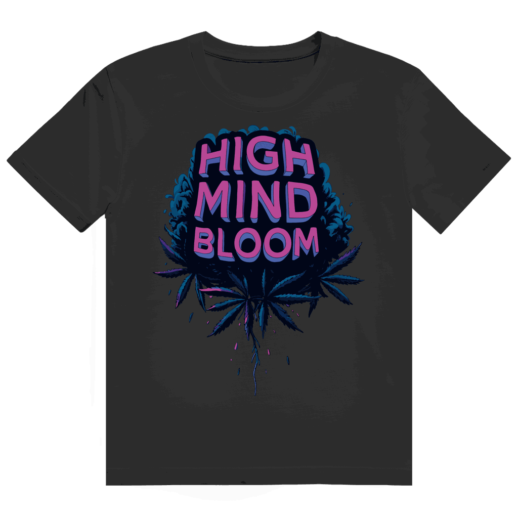 Heavy Cotton T-Shirt - High Mind Bloom | Division420®