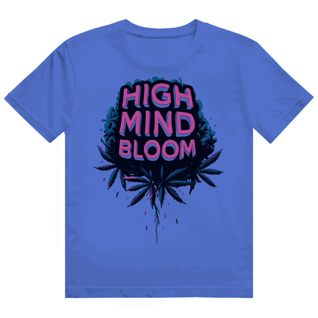 Heavy Cotton T-Shirt - High Mind Bloom | Division420®