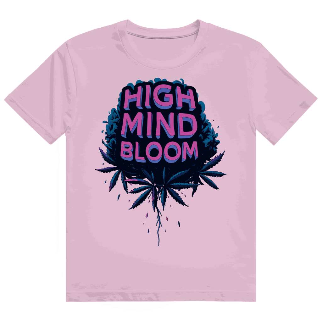 Heavy Cotton T-Shirt - High Mind Bloom | Division420®