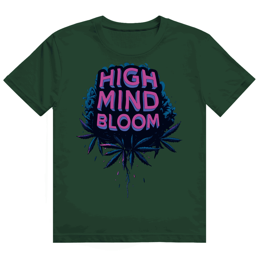 Heavy Cotton T-Shirt - High Mind Bloom | Division420®