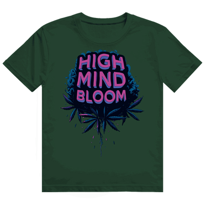 Heavy Cotton T-Shirt - High Mind Bloom | Division420®