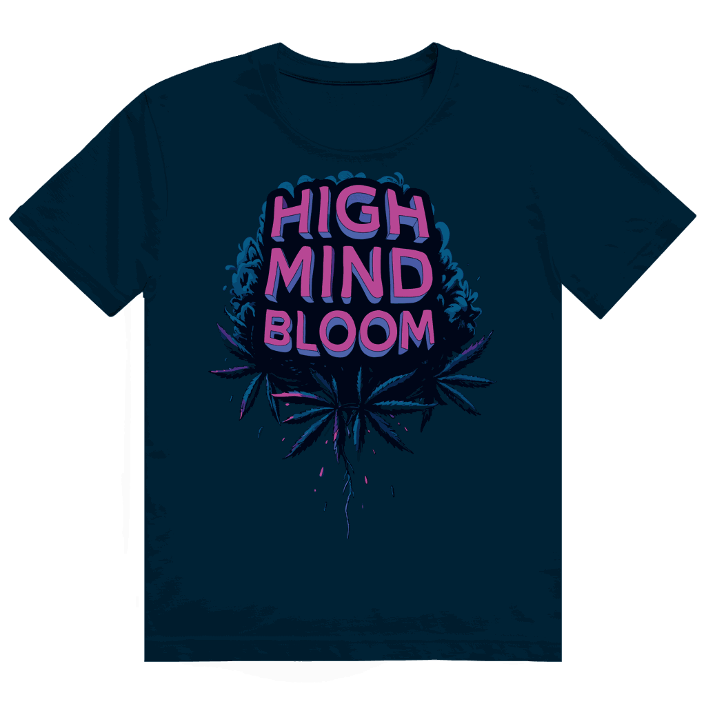 Heavy Cotton T-Shirt - High Mind Bloom | Division420®