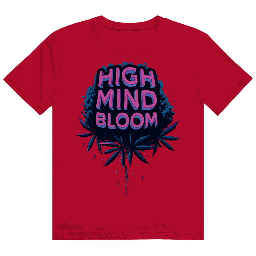 Heavy Cotton T-Shirt - High Mind Bloom | Division420®