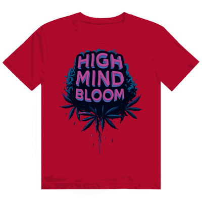 Heavy Cotton T-Shirt - High Mind Bloom | Division420®