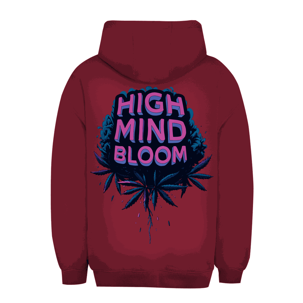 Unisex Oversize Hoodie - High Mind Bloom | Division420®