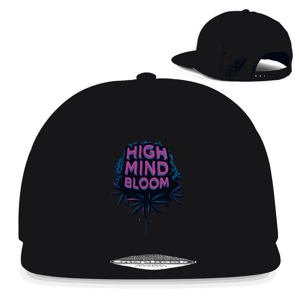 Snapback Rapper Cap - High Mind Bloom | Division420®