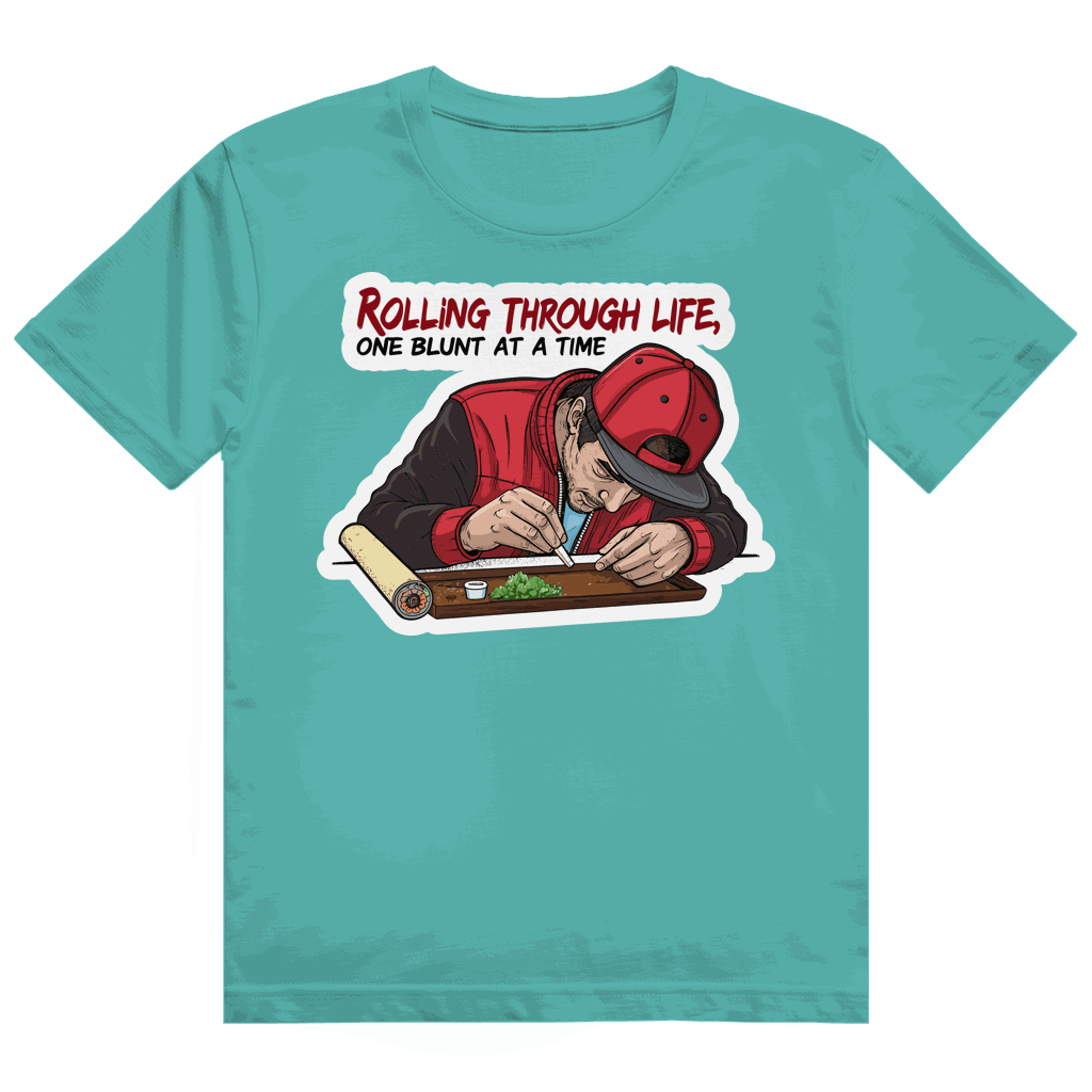 Heavy Cotton T-Shirt - Rolling Through Life | Division420®
