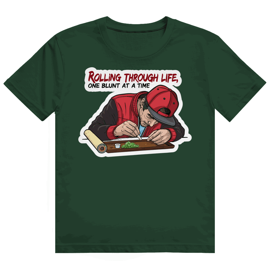 Heavy Cotton T-Shirt - Rolling Through Life | Division420®
