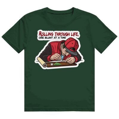 Heavy Cotton T-Shirt - Rolling Through Life | Division420®