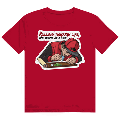 Heavy Cotton T-Shirt - Rolling Through Life | Division420®