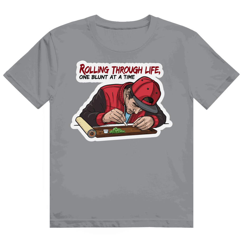 Heavy Cotton T-Shirt - Rolling Through Life | Division420®