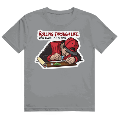 Heavy Cotton T-Shirt - Rolling Through Life | Division420®