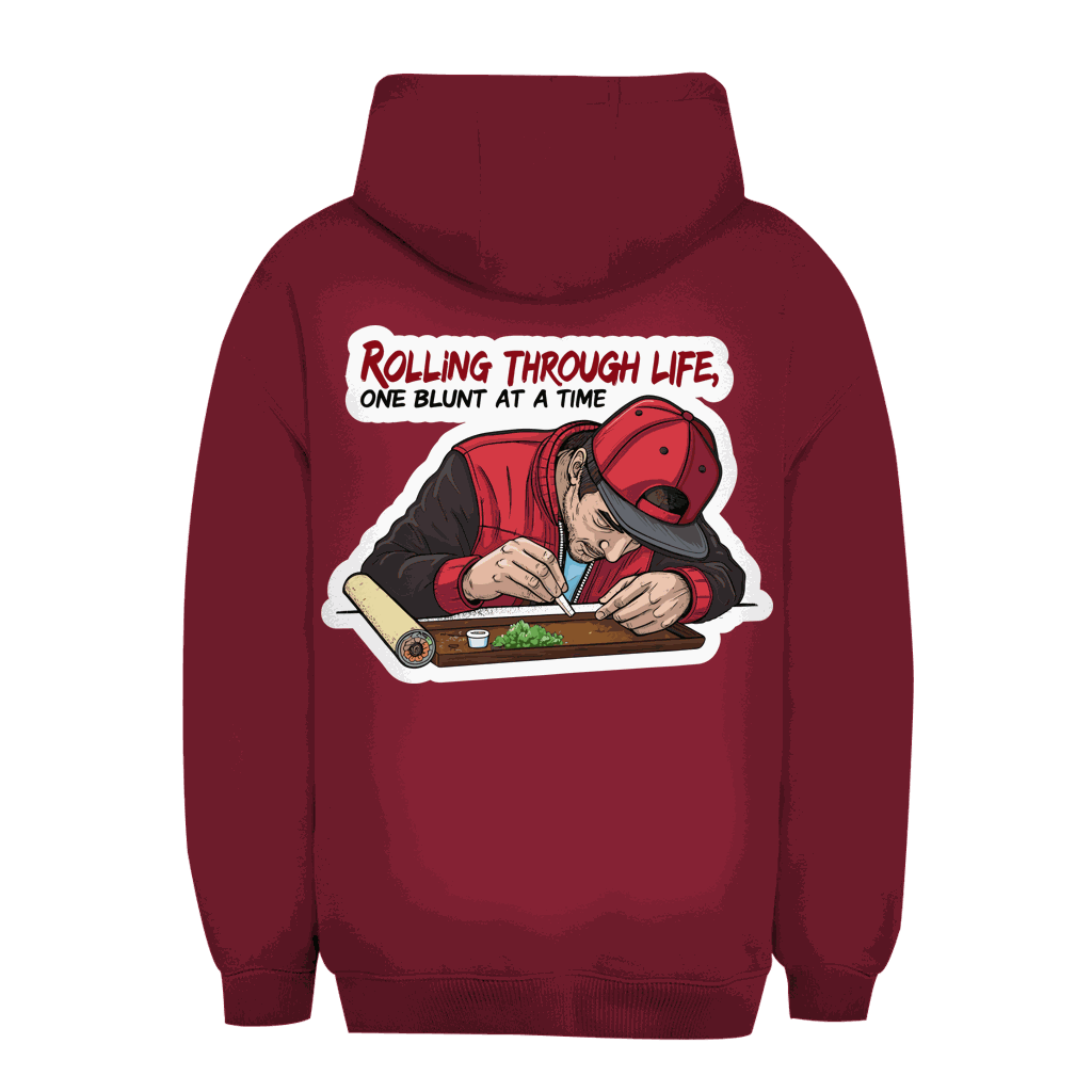 Unisex Oversize Hoodie Rolling Through Life