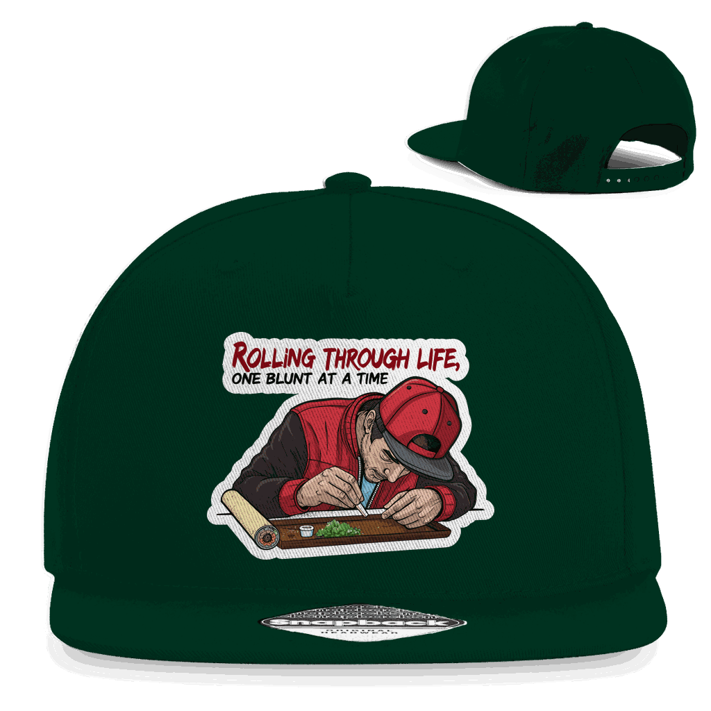 Snapback Rapper Cap - Rolling Through Life | Division420®