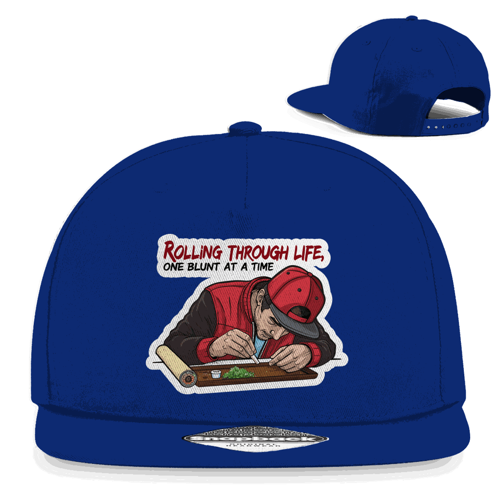 Snapback Rapper Cap - Rolling Through Life | Division420®