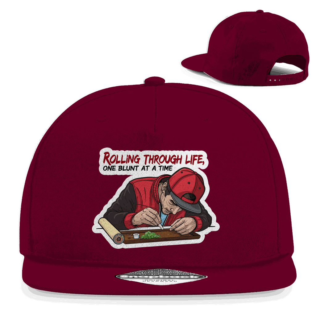 Snapback Rapper Cap - Rolling Through Life | Division420®