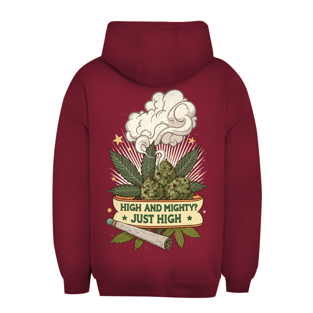 Unisex Oversize Hoodie - High and Mighty? | Division420®