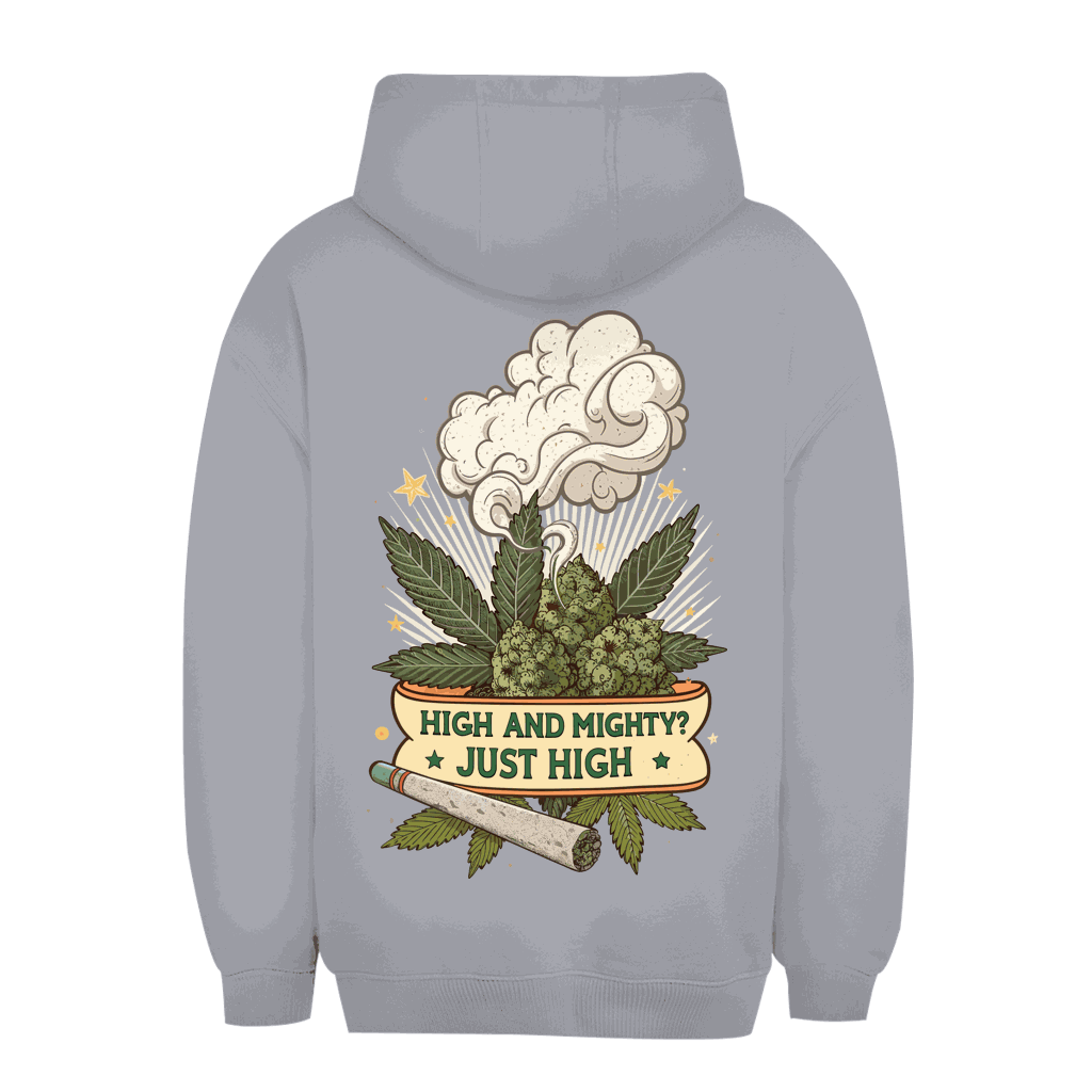 Unisex Oversize Hoodie - High and Mighty? | Division420®