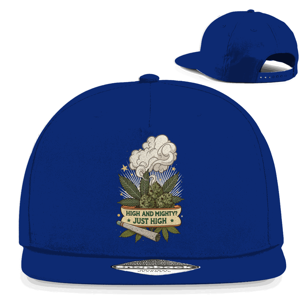 Snapback Rapper Cap - High and Mighty? | Division420®