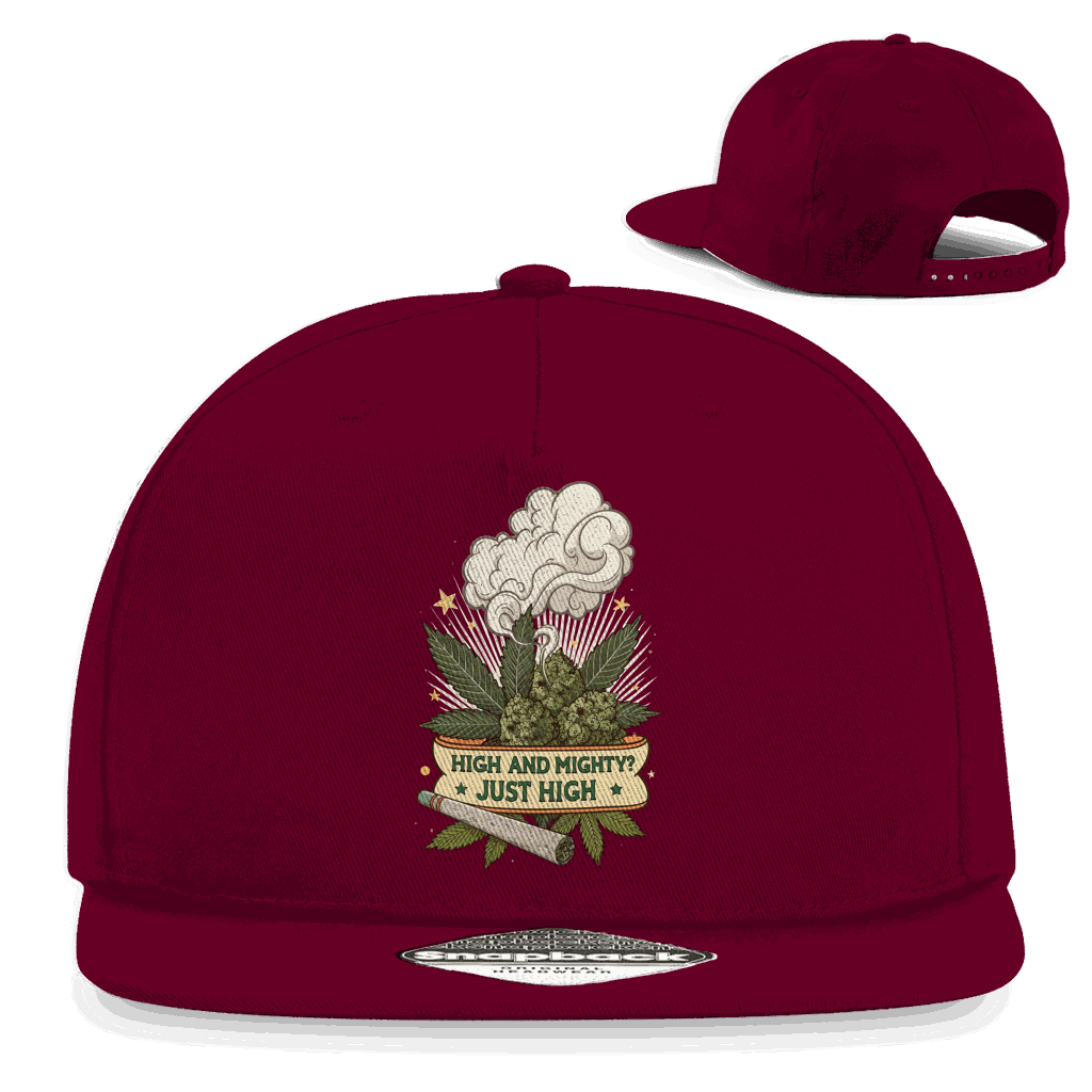 Snapback Rapper Cap - High and Mighty? | Division420®