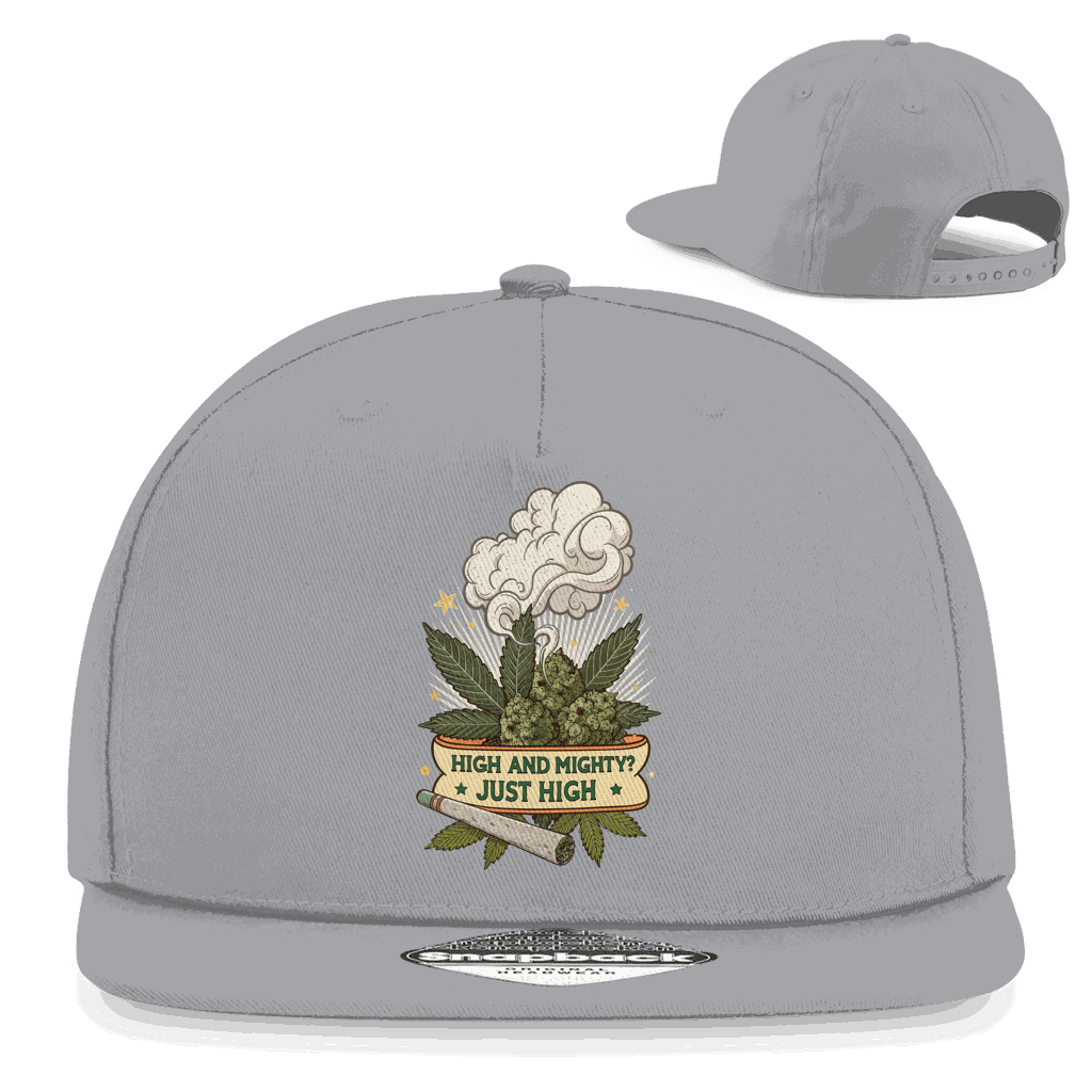 Snapback Rapper Cap - High and Mighty? | Division420®