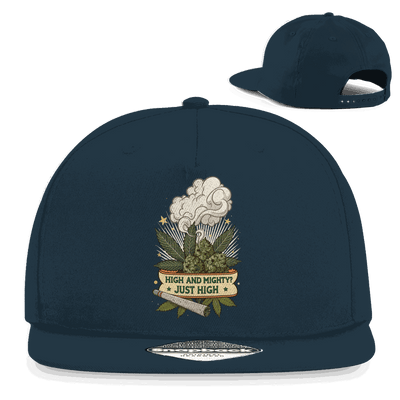 Division420 Snapback Cap aus Baumwoll-Twill mit flachem Schirm und Retro-Snapback-Verschluss
