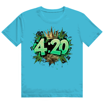 Division420 Heavy Cotton T-Shirt 4:20 in hochwertiger Baumwolle mit modernem Tubular Fit und nachhaltiger Produktion