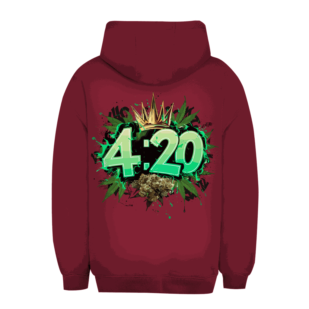 Unisex Oversize Hoodie - 4:20 | Division420®
