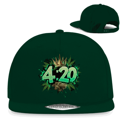 Snapback Rapper Cap - 4:20 | Division420®