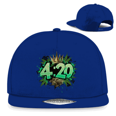 Snapback Rapper Cap - 4:20 | Division420®