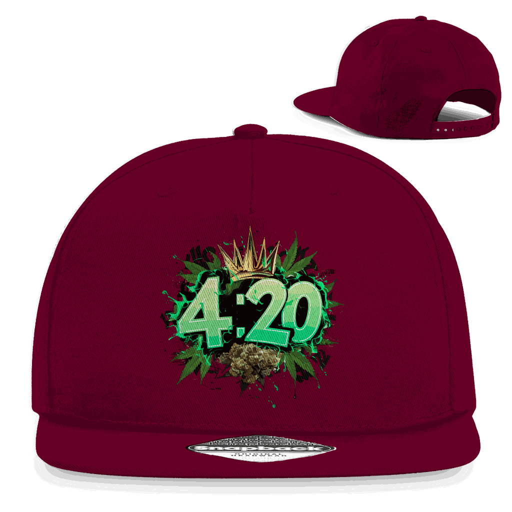 Snapback Rapper Cap - 4:20 | Division420®