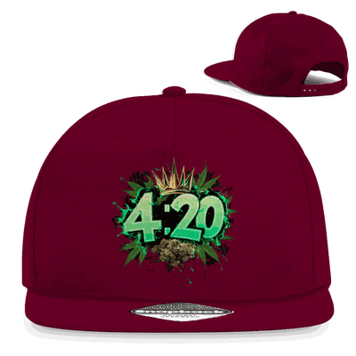 Snapback Rapper Cap - 4:20 | Division420®