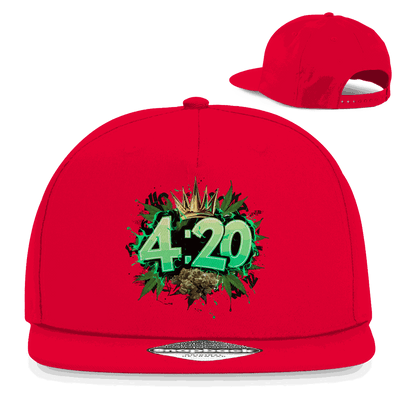 Snapback Rapper Cap - 4:20 | Division420®