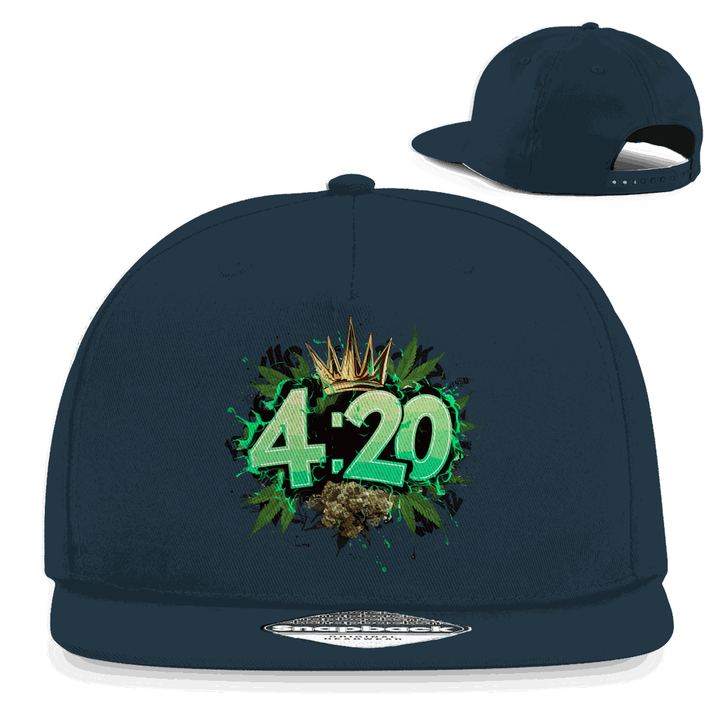 Snapback Rapper Cap - 4:20 | Division420®